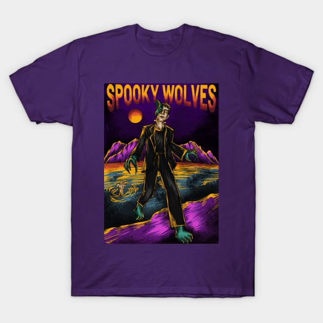 Frankenwolves Monster T-Shirt by SpookyWolves